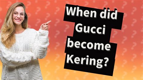 how much did kering buy gucci for|gucci and kering news.